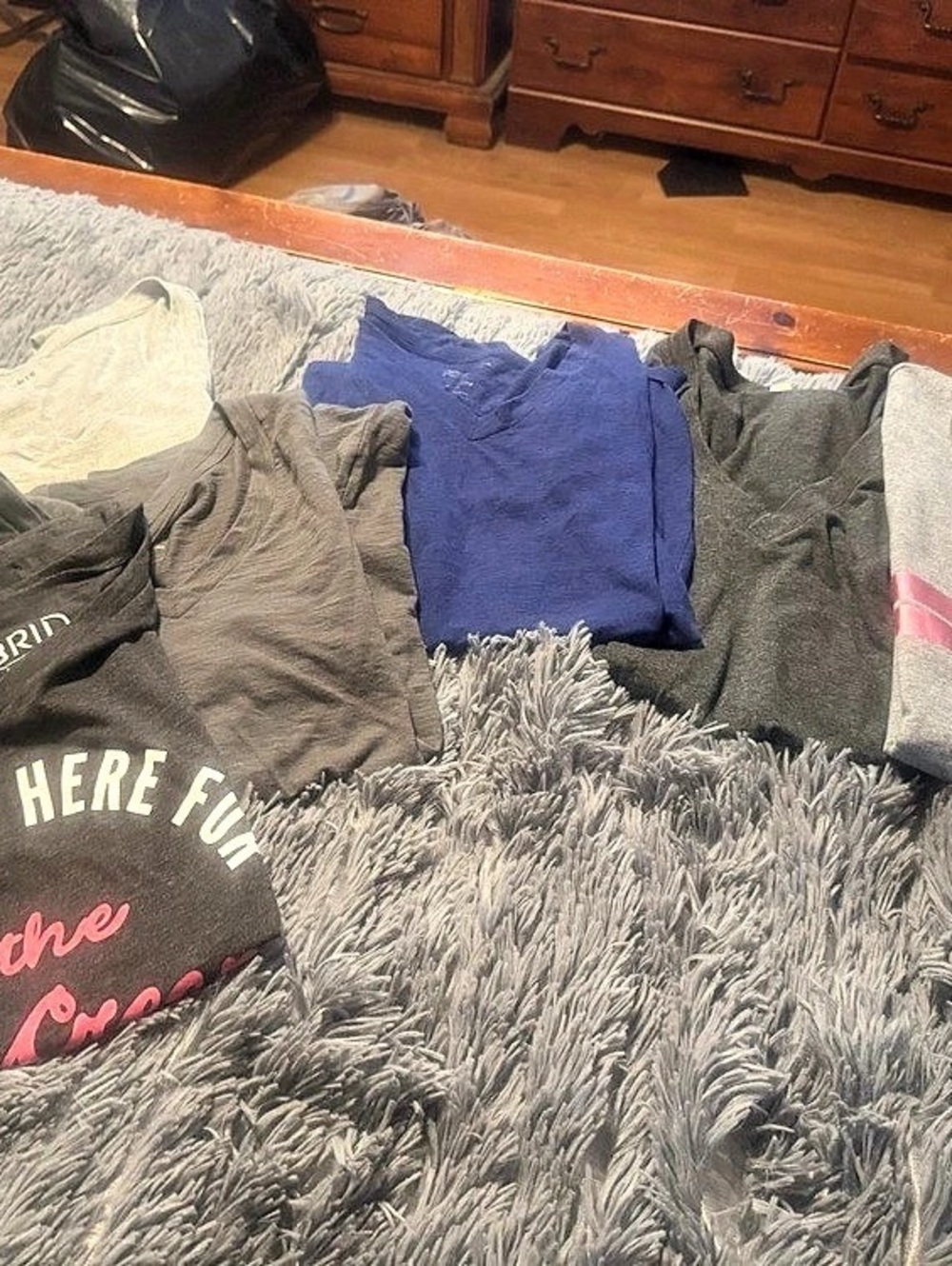 Fila Graphic Short Sleeve Tees Gray & Green 9 in total